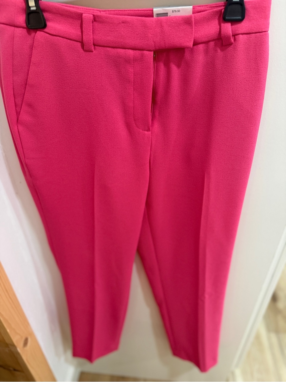 The Limited Hot Pink Cropped Tailored Pants 6 petite